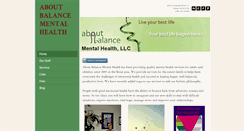 Desktop Screenshot of aboutbalance.net